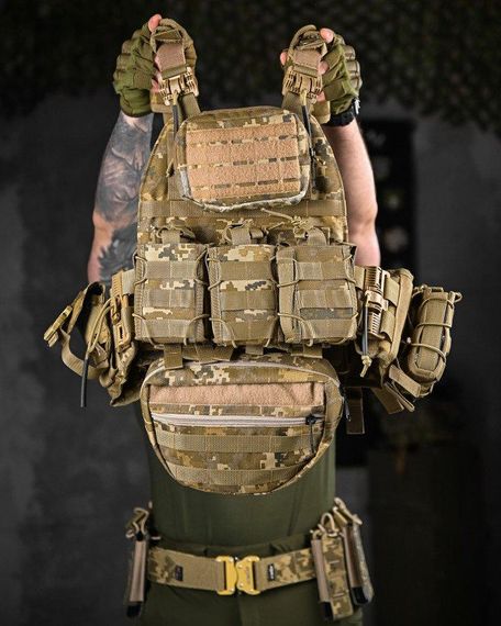 Плитоноска + РПС ATACK TIMUCHIN    пиксель ДЛ7139 | Зображення 1