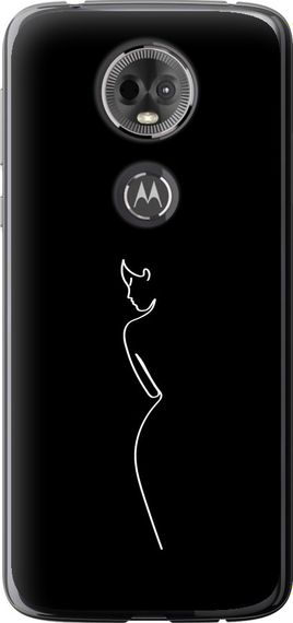 Чехол на Motorola Moto E5 Plus Силуэт1 "4590u-1412-17620"