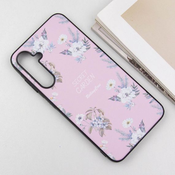 TPU+PC чохол Secret Garden для Samsung Galaxy A15 4G/5G Pink | Зображення 2
