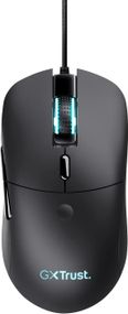 Компьютерная игровая мышь Trust GXT 981 Redex, 10000 DPI, 6 кнопок, RGB оптическая проводная черная геймерская