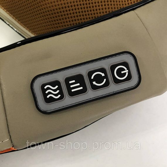 Роликовый массажер для спины и шеи massager of neck kneading | Зображення 5