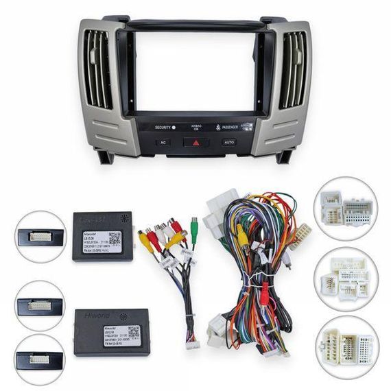 Штатна магнітола серії QIV Q1 під Lexus RX300, RX330, RX350, RX400H, Toyota harrier 2003-2009  (K) 9 дюймів | Зображення 1