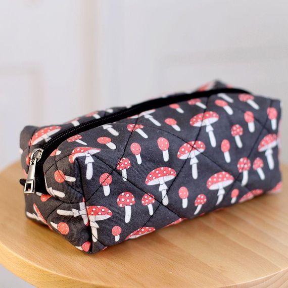 Косметичка Pusheen Мухоморы 22х10х9 см (KP_24J007_BL) | Зображення 1