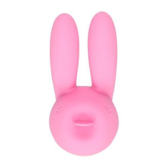 Кліторальний вібратор Femme Toys Funny Bunny, рожевий