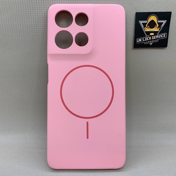 Чохол Motorola G75 MagSafe SoftTouch М'який Протиударний Рожевий