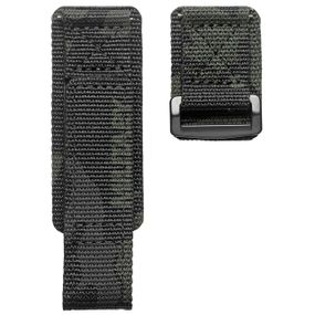 Ремешок для часов Hemsut HS131 Military nylon Velcro Camo Black 22mm