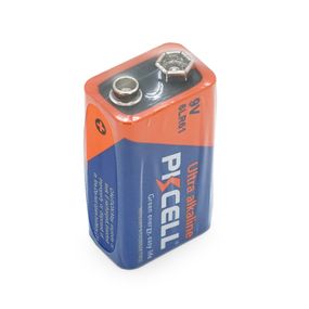 Батарейка щелочная PKCELL 9V/6LR61,крона,1 штука shrink цена по shrink,Q24