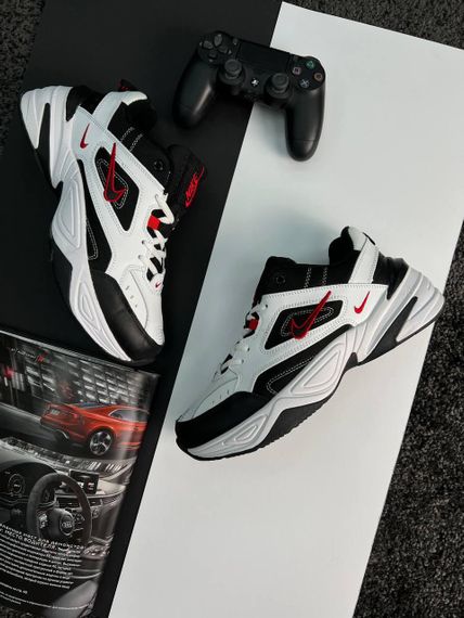 Кросівки N-ike M2K Tekno Black White Red 27.5см 43 27.5 см | Зображення 3