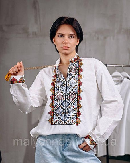 Женская Рубашка вышиванка color ПП7440 | Зображення 1