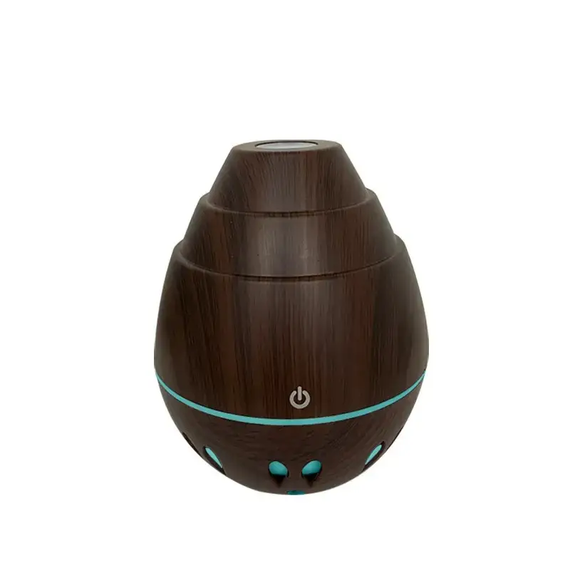 Зволожувач повітря аромадифузор із підсвіткою Humidifier RGB 7 кольорів світла, ультразвуковий 130 мл | Зображення 3