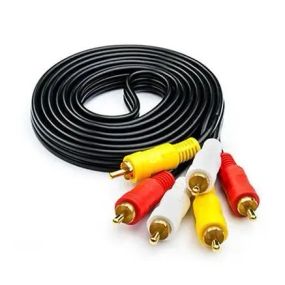 Кабель 3RCA-3RCA 1.5м без упаковки