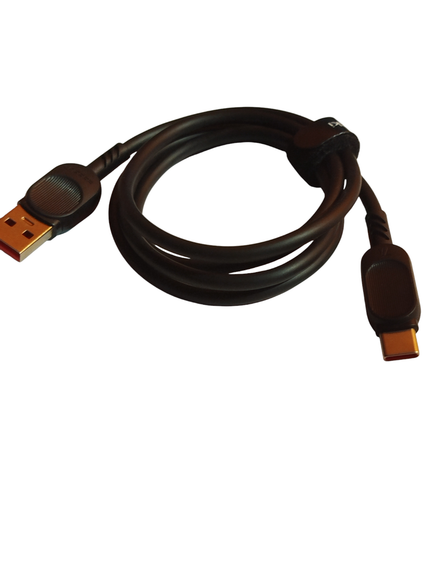 Кабеля для зарядки и передачи данных 2 шт. Toocki flash charging USB For Type-C cable ( 7A ) 1 метр | Зображення 2