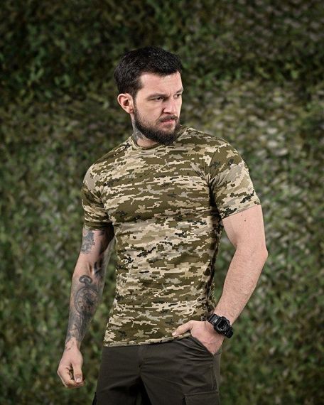 Футболка піксель ЗСУ (гарна якість) МС8525 | Зображення 2