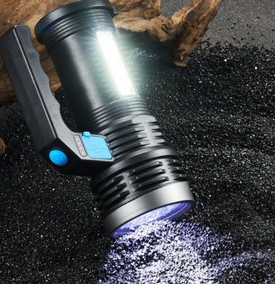 Портативний ручний світлодіодний ліхтар на акумуляторі Multifuncion work lights 3W | Зображення 6