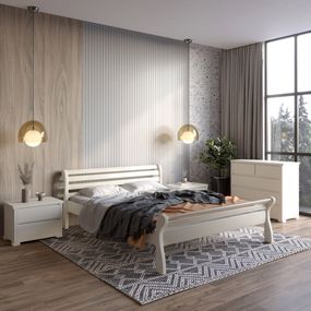 Двоспальне ліжко Mebigrand Верона Айворі 180х190 см (MBG-1955)