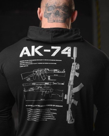Худі maklin АК-74 black НП4950 | Зображення 1
