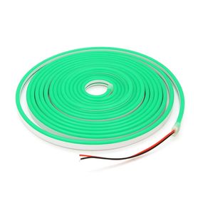 Стрічка світлодіодна в силіконі 3528, 12V, 5 метрів, IP67, Green