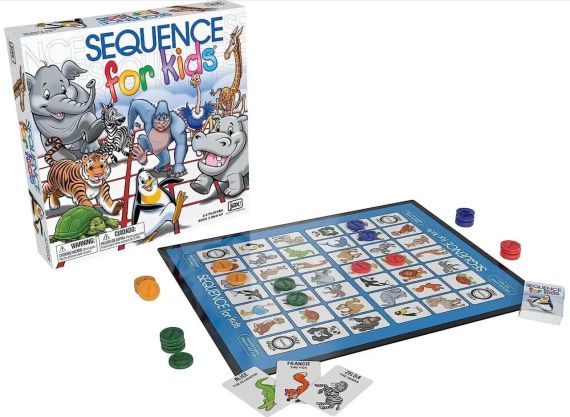 Настільна гра Sequence Junior (Сіквенс. Дитяча) | Зображення 1