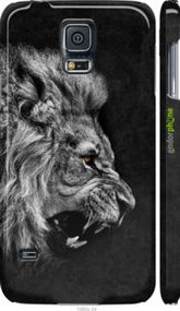 Чохол на Samsung Galaxy S5 Duos SM G900FD Лев "1080m-62-2448"