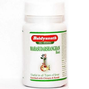 Смесь экстрактов Baidyanath Mahasudarshan Ghan Bati 40 Tabs