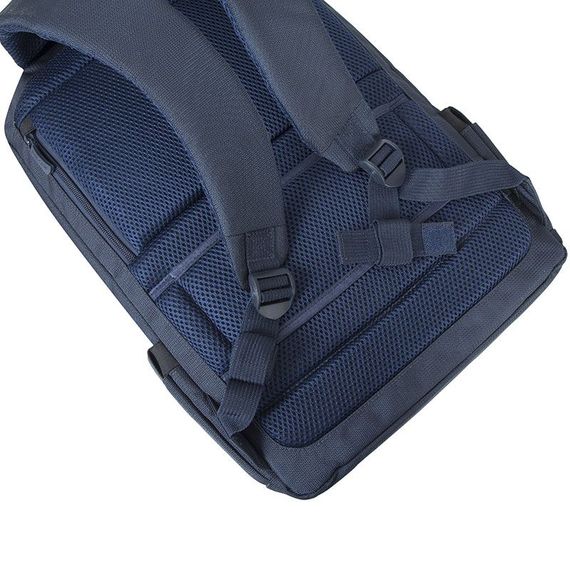 Рюкзак городской Rivacase 8460 / Dark Blue 32х47х13.5 см темно-синий | Зображення 4