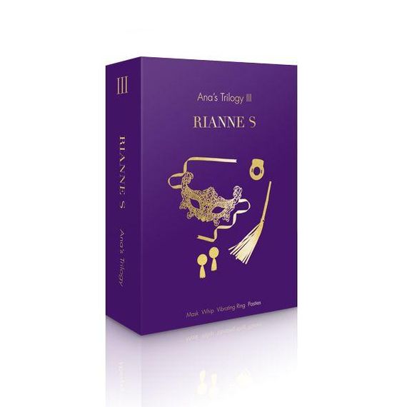 Романтический подарочный набор RIANNE S Ana's Trilogy Set III: эрекционное кольцо, ажурная маска sexstyle | Зображення 1