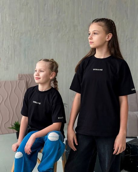 Футболка дитяча "Family look" Носи своє 128 Чорний (p-13531-150993) | Зображення 8