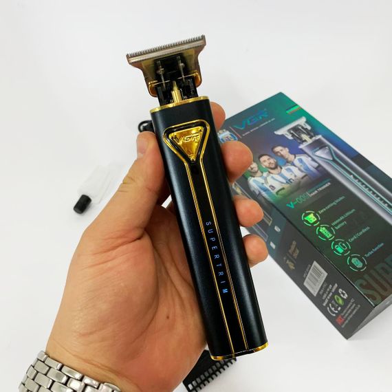 Електрична машинка для стрижки потужна VGR V-009, Машинка для точної стрижки бороди і волосся HX-94 | Зображення 8
