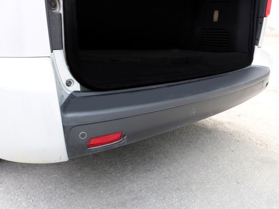 Накладка на задній бампер EuroCap (ABS) для Opel Vivaro 2019-2024 рр