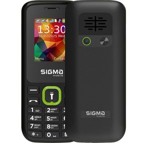 Мобильный телефон Sigma X-style 171 MINI Track Black-Green (4827798813720)