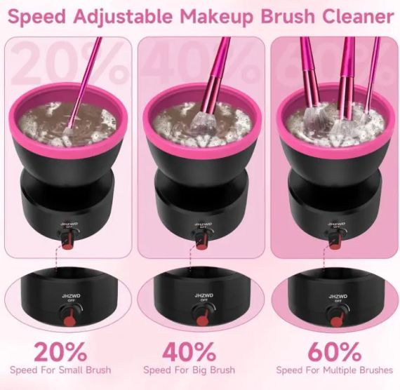 Электро очиститель для кисточек , силиконовый автоматический очиститель AND 1-45 | Зображення 2