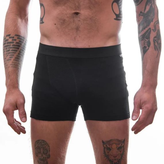 Термотруси чоловічі Sensor Merino DF black 15100027, SM21M-black-S | Зображення 1