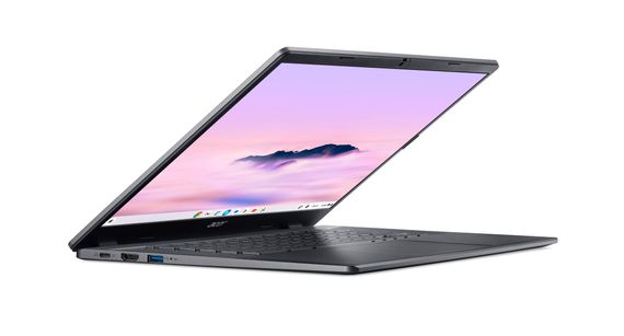 Ноутбук Acer Chromebook Plus CB515-2H 15' FHD IPS, Intel i5-1235U, 16GB, F512GB, UMA, ChromeOS, сірий (NX.KNUEU.004) | Зображення 7
