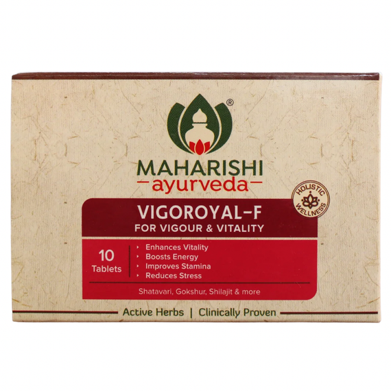 Вигороял Ф женский, 10 таб, для женского здоровья, Vigoroyal F Maharishi Ayurveda