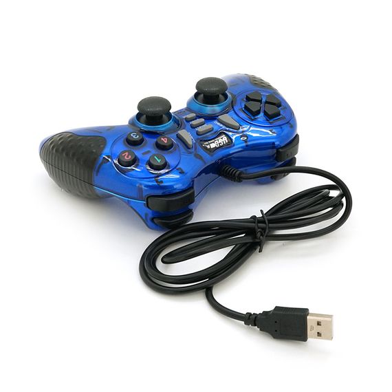 Геймпад Brazzers BR-8700 ведущий для ПК,USB 2.0,Blue,Blister