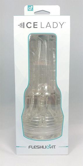 Напівпрозорий мастурбатор-вагіна Fleshlight Ice Lady Crystal | Зображення 1