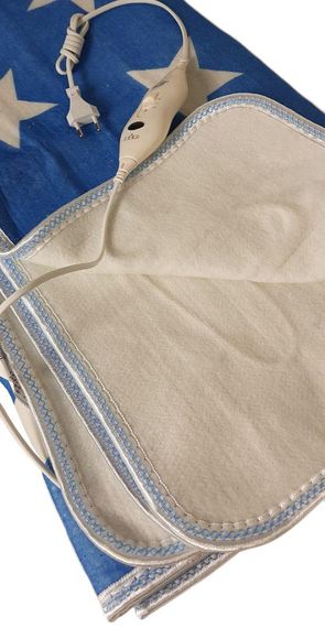 Электропростынь Electric Blanket 7421 150х160 см, біла зірка | Зображення 3