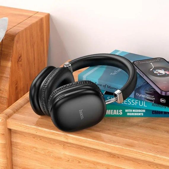 Беспроводные наушники HOCO W35 Max Joy BT headphones Black | Зображення 4