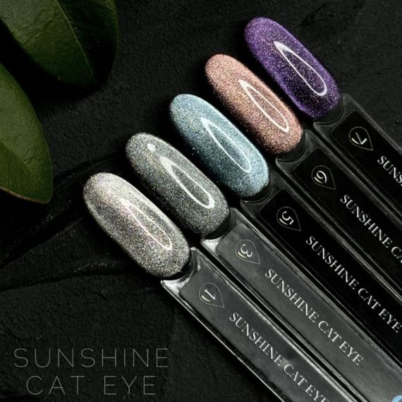 Гель-лак Crooz Cat Sunshine 03 (серый) 8мл | Зображення 1