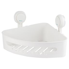 Поличка на вакуумних присосках Aquatica кутовий s42 255×255×105мм (9784293)