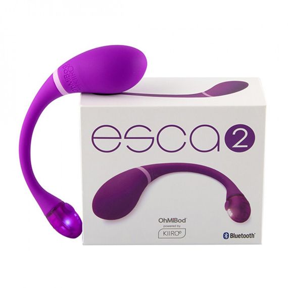 Виброяйцо интерактивное Ohmibod Esca2 for Kiiroo для вэбкамеры Sex Aura