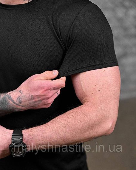 Тактическая потоотводящая футболка  Posadka black  ДЛ7236 | Зображення 4