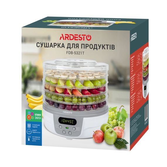 Сушка для овочів та фруктів Ardesto FDB-5321T | Зображення 5