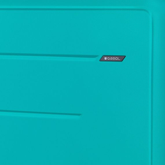 Валіза Gabol Future (S) Turquoise Дорожня валіза для подорожей маленька Міцний дорожній чемодан | Зображення 7