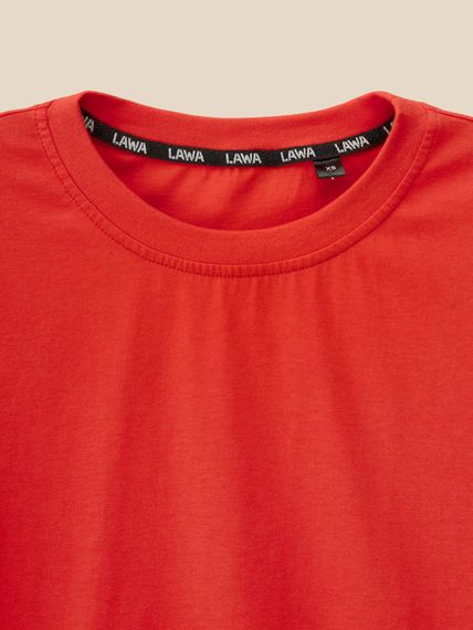 Футболка однотонна жіноча LAWA WBC02530 3XL Червоний shop (2000999642258) | Зображення 1