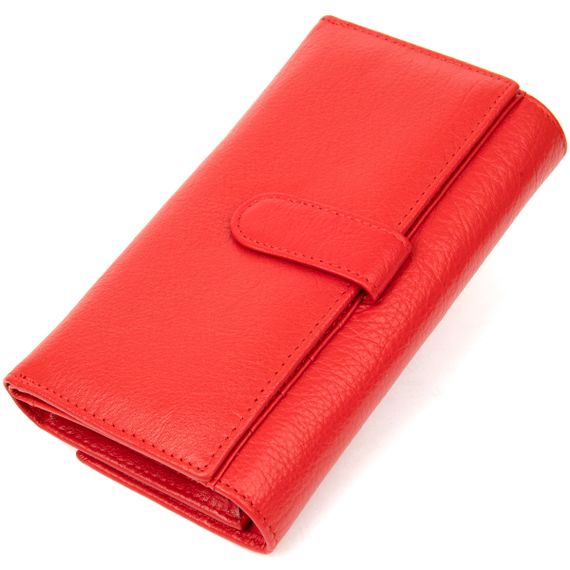 Вместительный кошелек для женщин ST Leather 19391 Красный | Зображення 1