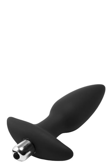 Анальна пробка Dreamtoys FantASSstic з віброкулею, чорна Sex Aura | Зображення 3
