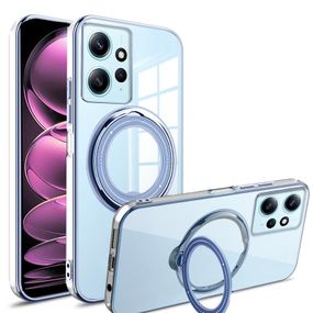 Чохол силіконовий MagSafe для Xiaomi Redmi 13C / Poco C65 колір Синій