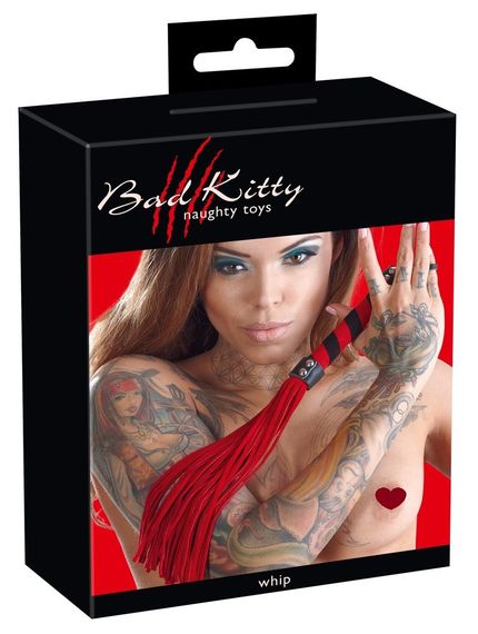 Красная плеть с хвостиками sexstyle