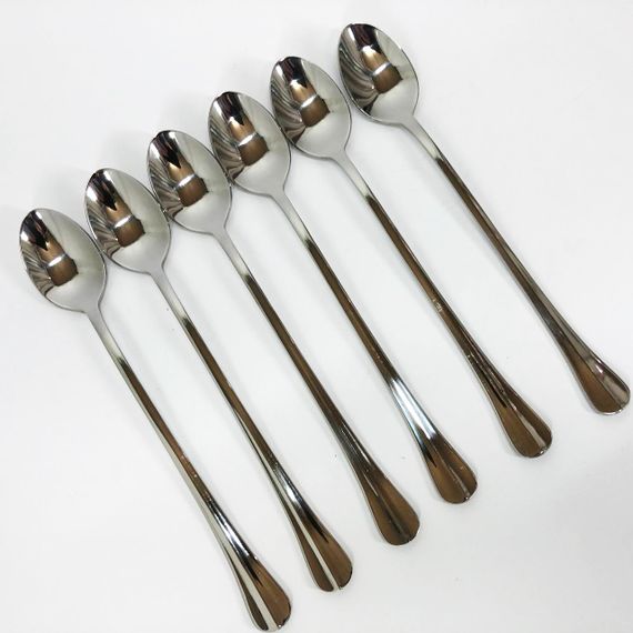 Набор барных ложек Con Brio CB-3009 6 шт AQ-48 | Зображення 5